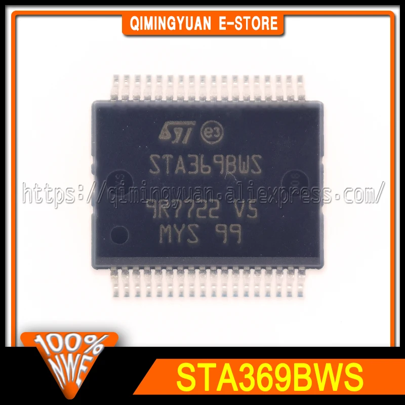 10 шт./лот, новый оригинальный чип STA369BWS STA369BW SSOP-36, микросхема аудиоусилителя IC
10 шт./лот, новый оригинальный чип STA369BWS STA369BW SSOP-36, микросхема аудиоусилителя IC