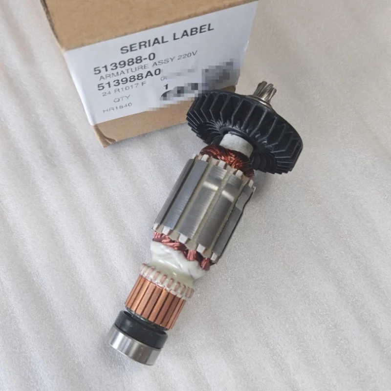 Original Rotor 513988-0 for Makita HR1840 HR1841F Electric Hammer Power Tool Accessories
Original Rotor 513988-0 for Makita HR1840 HR1841F Electric Hammer Power Tool Accessories