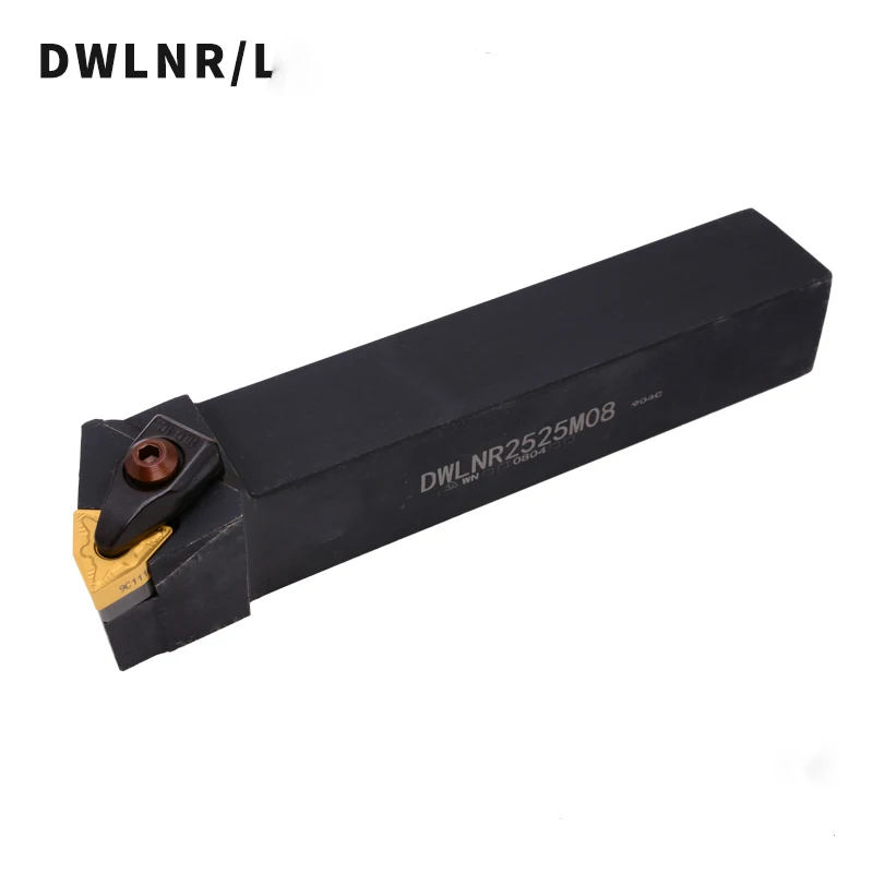DWLNR DWLNR2525M08 Turning Tool,DWLNR / DWLNL Metal Lathe Cutting Tools,lathe Machine Tools,External Tool D-type for WNMG080404
DWLNR DWLNR2525M08 Turning Tool,DWLNR / DWLNL Metal Lathe Cutting Tools,lathe Machine Tools,External Tool D-type for WNMG080404
