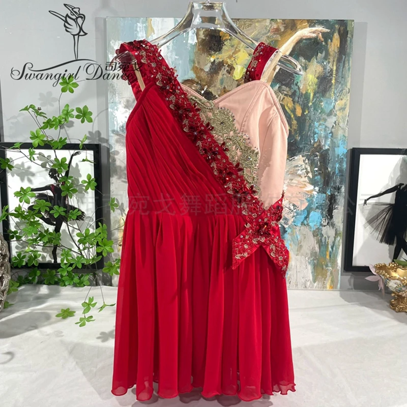 Романтическая балетная юбка-пачка по индивидуальному заказу, топ красного и цвета слоновой кости, лиф, мягкая красная шифоновая юбка, профессиональные пачки для взрослых девочек BT4409
Романтическая балетная юбка-пачка по индивидуальному заказу, топ красного и цвета слоновой кости, лиф, мягкая красная шифоновая юбка, профессиональные пачки для взрослых девочек BT4409