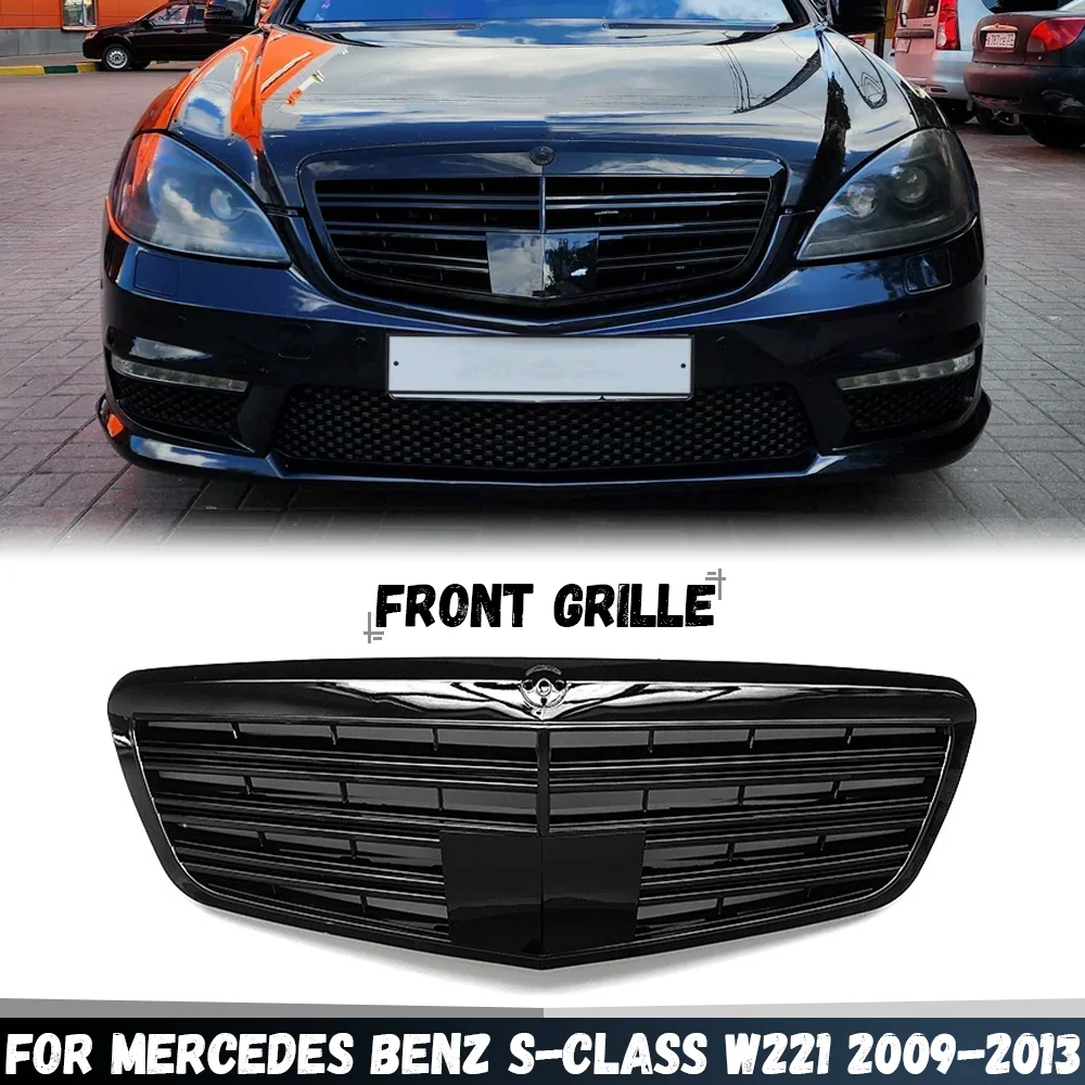 Front Bumper Grille Grill For Mercedes-Benz S-Class W221 S350 S400 S450 S500 S550 S600 S65 2009-2013 Tuning
Front Bumper Grille Grill For Mercedes-Benz S-Class W221 S350 S400 S450 S500 S550 S600 S65 2009-2013 Tuning