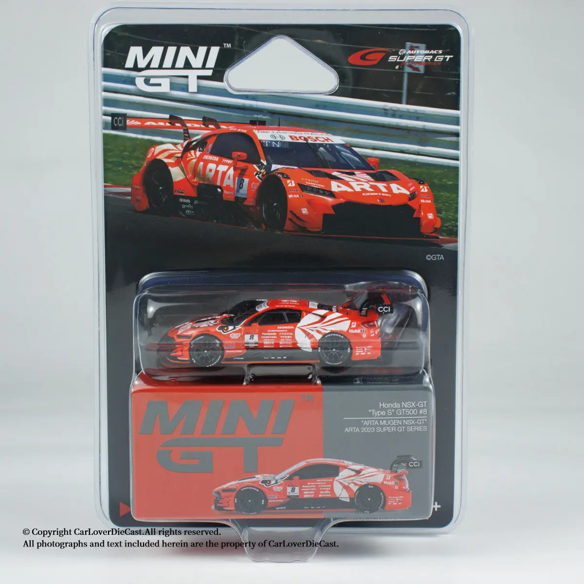 MINI GT 1:64 #786 Honda NSX-GT Type S GT500 ARTA MUGEN #8 Alloy Die-cast Model, Japan Exclusive Collectible Display Car
MINI GT 1:64 #786 Honda NSX-GT Type S GT500 ARTA MUGEN #8 Alloy Die-cast Model, Japan Exclusive Collectible Display Car