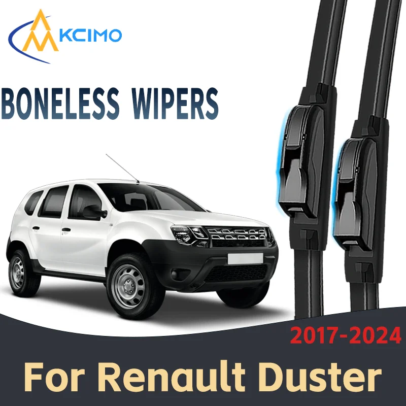 Original Quality 2pcs for Renault Duster 2017-2024 Wiper Blades Ultimate Silent Efficient Windshield Cleaners OE Standard Rubber
Original Quality 2pcs for Renault Duster 2017-2024 Wiper Blades Ultimate Silent Efficient Windshield Cleaners OE Standard Rubber