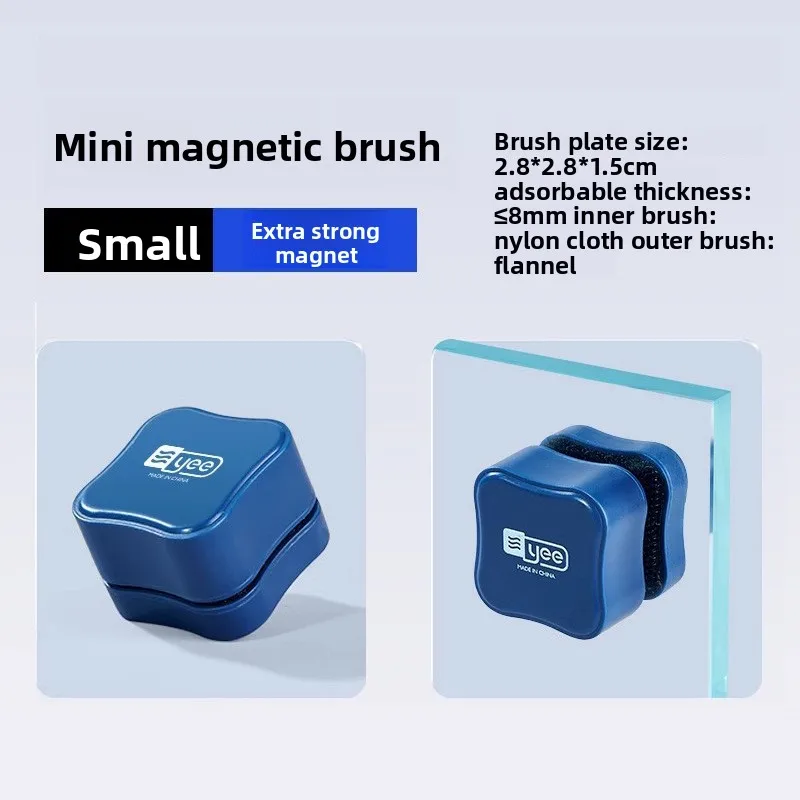 Yee Mini Magnetic Aquarium Cleaner-Strong Algae Scraper for Glass Tanks-Dual-Sided Nano Fish Tank Brush with Floating Handle
Yee Mini Magnetic Aquarium Cleaner-Strong Algae Scraper for Glass Tanks-Dual-Sided Nano Fish Tank Brush with Floating Handle