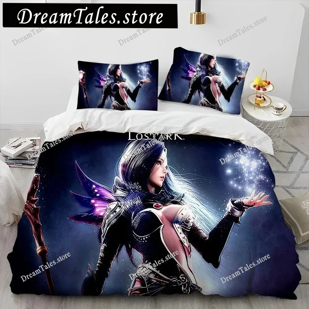 Lost ARK Bedding Set Single Twin Full Queen King Size Bed Set Adult Kid Bedroom Duvet Cover Sets 3D Print Game Bed Sheet Set
Lost ARK Bedding Set Single Twin Full Queen King Size Bed Set Adult Kid Bedroom Duvet Cover Sets 3D Print Game Bed Sheet Set