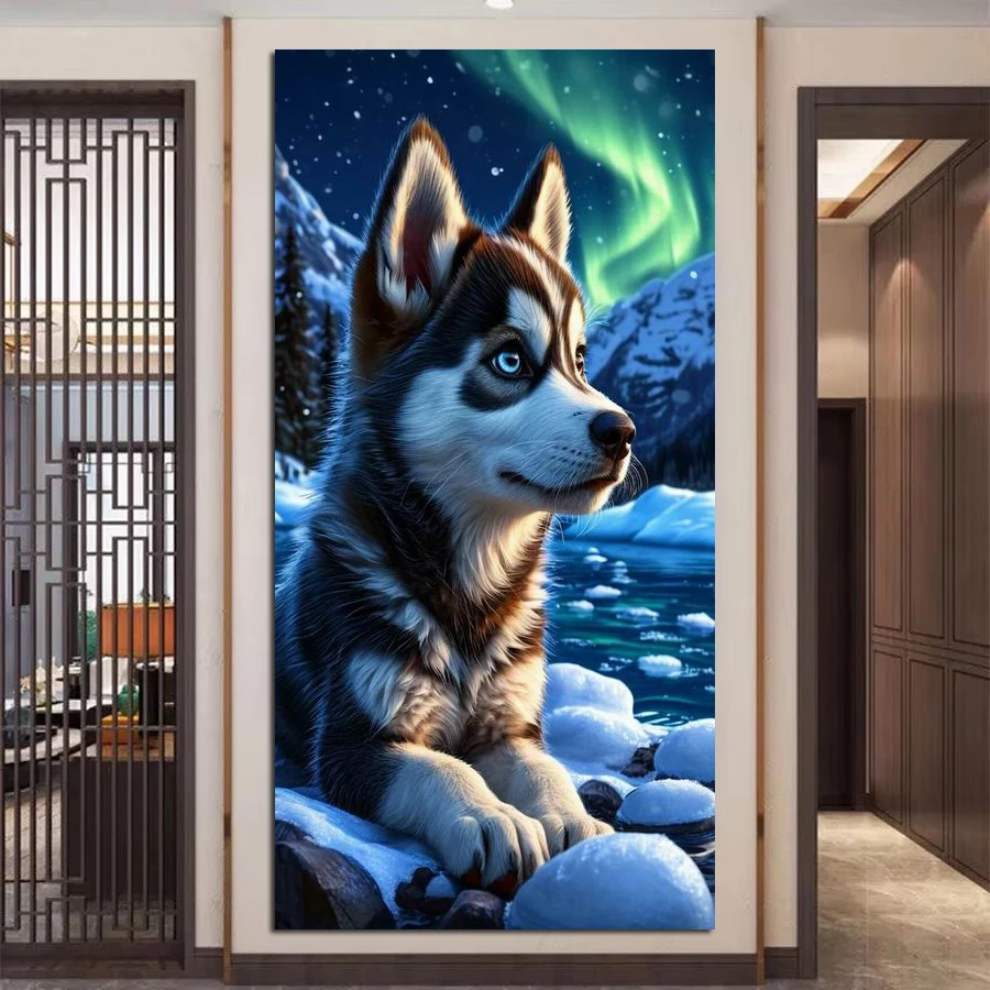 Fullcang Northern Lights Snow Dog Large Size Diy Diamond Painting Animals Full Square Round Drill Mosaic Embroidery Picture
Fullcang Northern Lights Snow Dog Large Size Diy Diamond Painting Animals Full Square Round Drill Mosaic Embroidery Picture