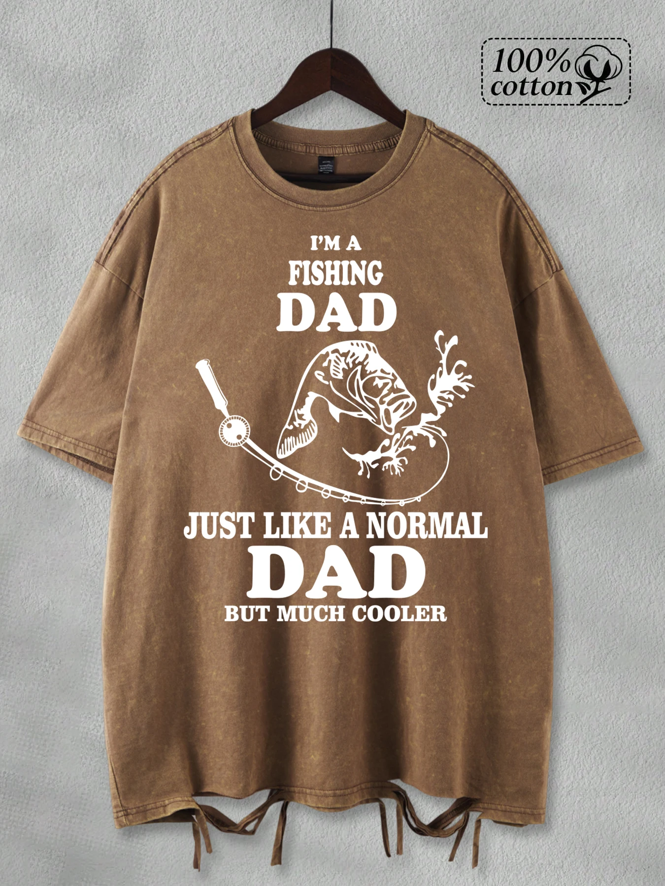 Футболка I'M Fishing Dad Just Like A Normal Dad с принтом потертых отверстий, мужские летние крутые топы, хлопковая универсальная одежда, свободные футболки
Футболка I'M Fishing Dad Just Like A Normal Dad с принтом потертых отверстий, мужские летние крутые топы, хлопковая универсальная одежда, свободные футболки