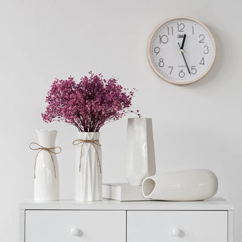 Living Room Bedroom Decoration Flower Arrangement Vase Home White Vase Ornament Simple Ceramic Flower Pot Modern Creative Vase
Living Room Bedroom Decoration Flower Arrangement Vase Home White Vase Ornament Simple Ceramic Flower Pot Modern Creative Vase