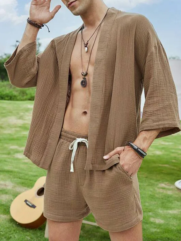 Summer 2025 Men's Casual irt orts Loose Two-Piece Set ort Sve Polyester Fiber Cotton 00% Large Size Spring Wear
Summer 2025 Men's Casual irt orts Loose Two-Piece Set ort Sve Polyester Fiber Cotton 00% Large Size Spring Wear
