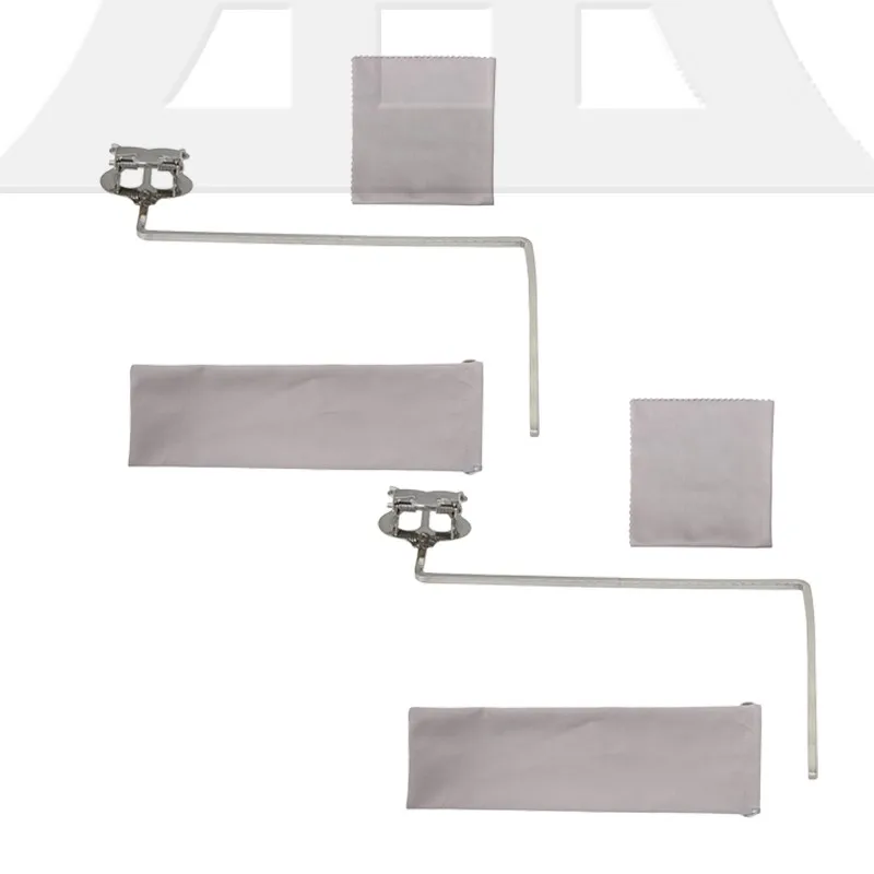 Yibuy 2PCS Tuba Music Sheet Clip 3 Vertical Keys with Storage Bag Cleaning Cloth 4x4mm Socket Diameter for Easy Carrying
Yibuy 2PCS Tuba Music Sheet Clip 3 Vertical Keys with Storage Bag Cleaning Cloth 4x4mm Socket Diameter for Easy Carrying