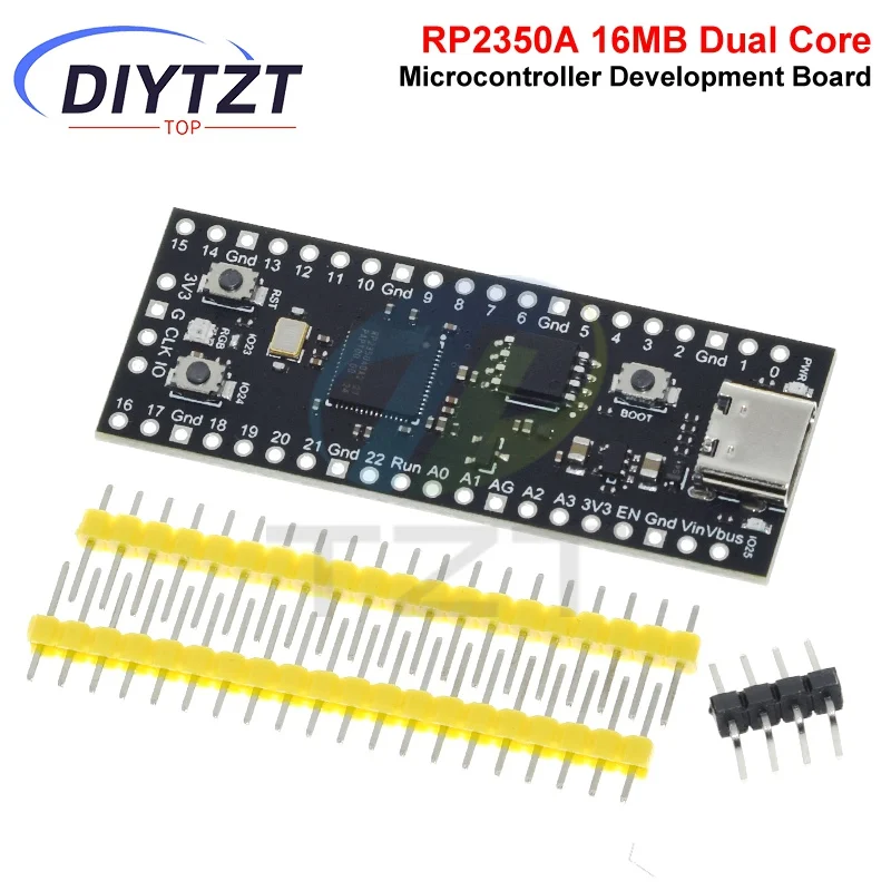 Raspberry Pi Zero Pico2 Development Board RP2350 16MB Microcontroller RP2040 Raspberrypi C Type-c Connector Power Supply
Raspberry Pi Zero Pico2 Development Board RP2350 16MB Microcontroller RP2040 Raspberrypi C Type-c Connector Power Supply