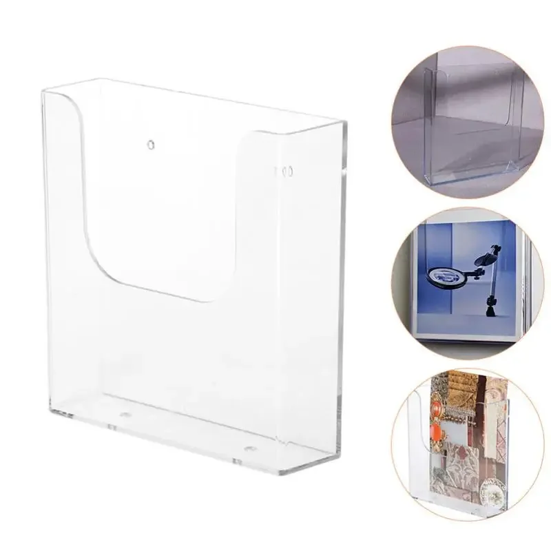 1Pcs Acrylic Wall-Mounted Document Organizer Practical Plastic Wall Mounted/hanging Document Paper Organizer Paper Storage Box
1Pcs Acrylic Wall-Mounted Document Organizer Practical Plastic Wall Mounted/hanging Document Paper Organizer Paper Storage Box