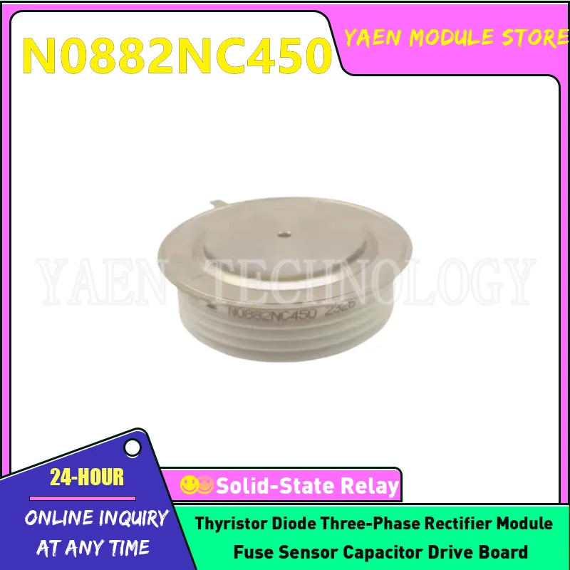 N0882NC450 N0882NC400 N0882NC420 R1446NS12E R1446NS14E N1718NC180 Новый тиристорный модуль В наличии
N0882NC450 N0882NC400 N0882NC420 R1446NS12E R1446NS14E N1718NC180 Новый тиристорный модуль В наличии