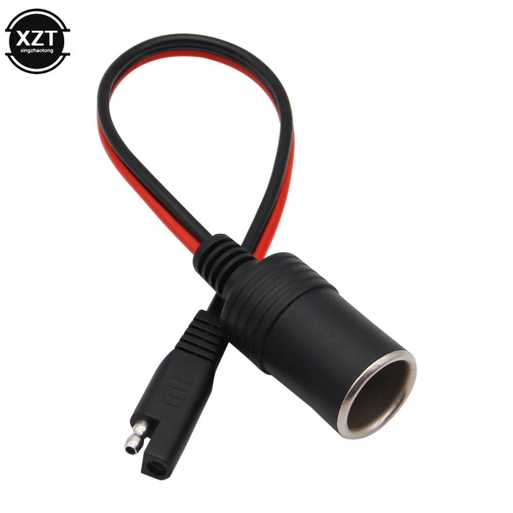 12V 24V Female Cigarette Lighter Socket to Sae with Sae 2 Pin Quick Release Disconnect Connector Plug 14AWG Extension Cable 30CM
12V 24V Female Cigarette Lighter Socket to Sae with Sae 2 Pin Quick Release Disconnect Connector Plug 14AWG Extension Cable 30CM