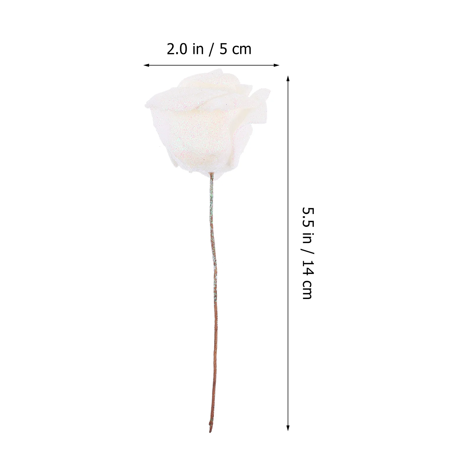 50 Pcs Crystal Rose Artificial Flowers Lifelike PE Material Home Decor Wedding Layout Photo Props Non Fading Silk
50 Pcs Crystal Rose Artificial Flowers Lifelike PE Material Home Decor Wedding Layout Photo Props Non Fading Silk