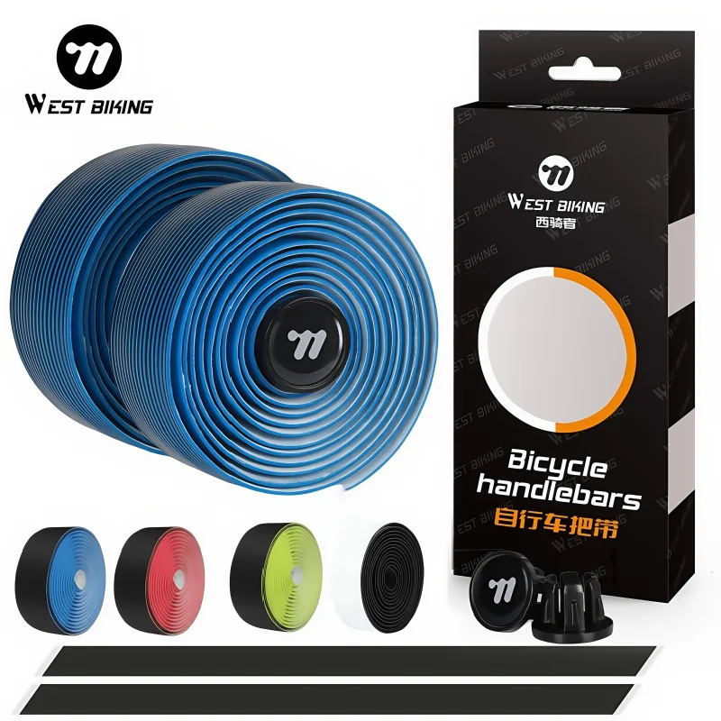 WEST BIKING Road Bike Handlebar Tape Bicycle Bar Non-slip Tape EVA Anti-Vibration Wrap Tape Cycling Handlebar Accessoires
WEST BIKING Road Bike Handlebar Tape Bicycle Bar Non-slip Tape EVA Anti-Vibration Wrap Tape Cycling Handlebar Accessoires