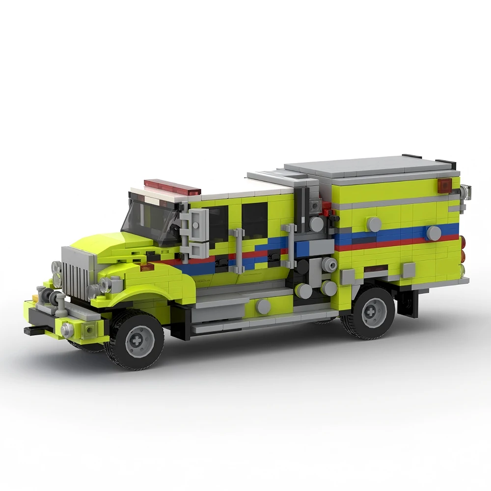 MOC City Rescue Series Outdoor Fire Truck Model Building Blocks DIY Fire Truck Modular Assembly Children's Toy Boy Birthday Gift
MOC City Rescue Series Outdoor Fire Truck Model Building Blocks DIY Fire Truck Modular Assembly Children's Toy Boy Birthday Gift