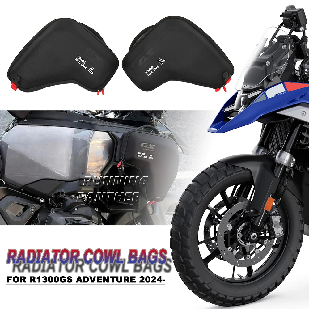 For BMW R 1300 GS ADV R1300GSA 2024- R1300GS Adventure Motorcycle Accessories Fairing Left Right Radiator Cowl Bags Waterproof
For BMW R 1300 GS ADV R1300GSA 2024- R1300GS Adventure Motorcycle Accessories Fairing Left Right Radiator Cowl Bags Waterproof
