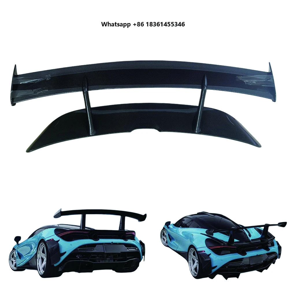 For 720S Modified 1016 Style Carbon Fiber Gooseneck Double-Layer Spoiler
For 720S Modified 1016 Style Carbon Fiber Gooseneck Double-Layer Spoiler