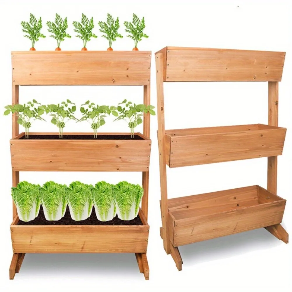 3 Tier Vertical Raised Garden Bed Vegetable Planter Box Outdoor Indoor for Outdoor Indoor Balcony Garden Herb Vegetables Flowers
3 Tier Vertical Raised Garden Bed Vegetable Planter Box Outdoor Indoor for Outdoor Indoor Balcony Garden Herb Vegetables Flowers