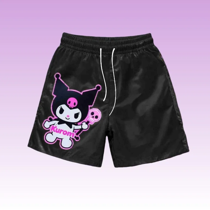 MOTO — черные шорты для взрослых с принтом Kuromi, милый и острый стиль
MOTO — черные шорты для взрослых с принтом Kuromi, милый и острый стиль
