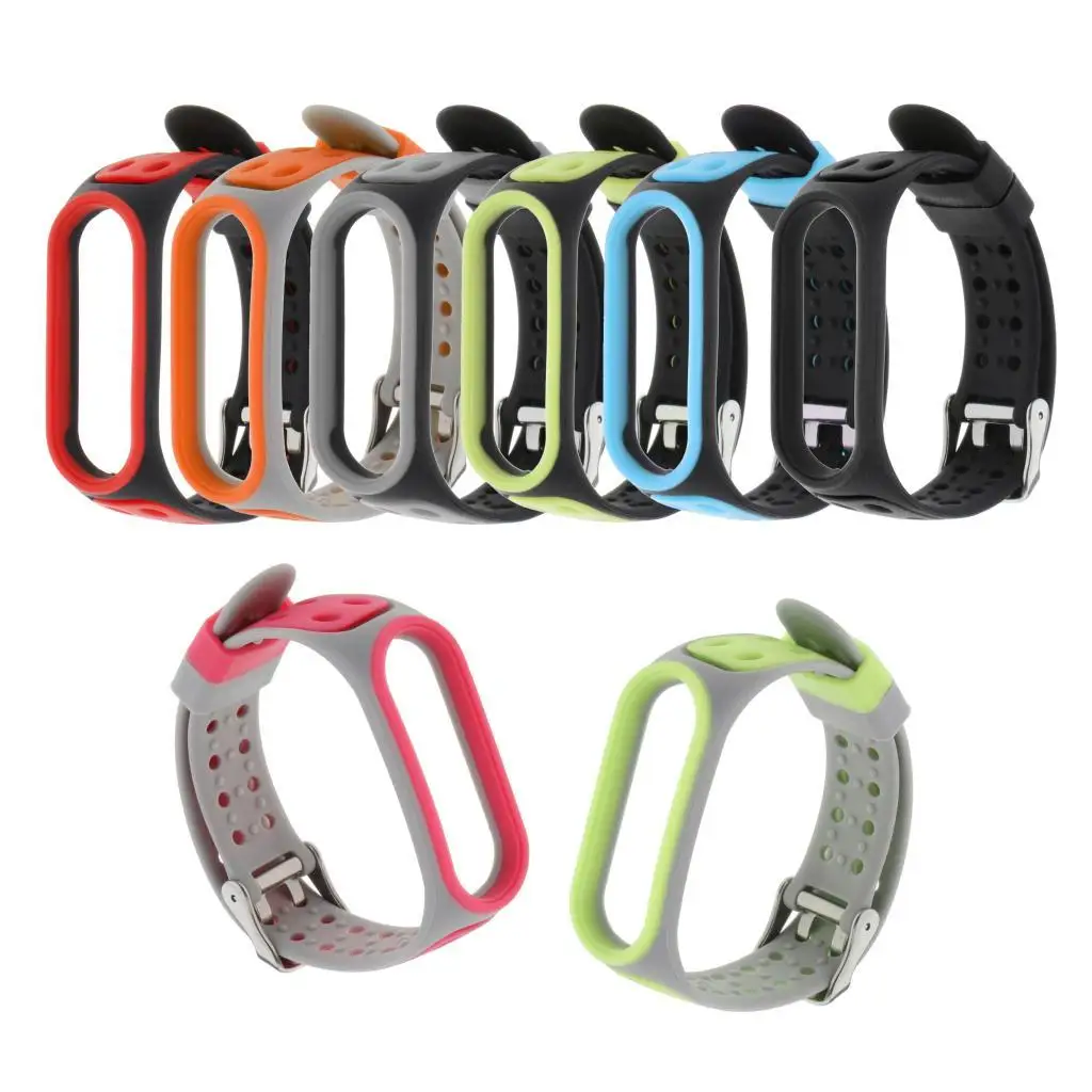 Replacement Band Compatible with 5 Soft Sports Wrist Bracelet Multi Color Optional
Replacement Band Compatible with 5 Soft Sports Wrist Bracelet Multi Color Optional