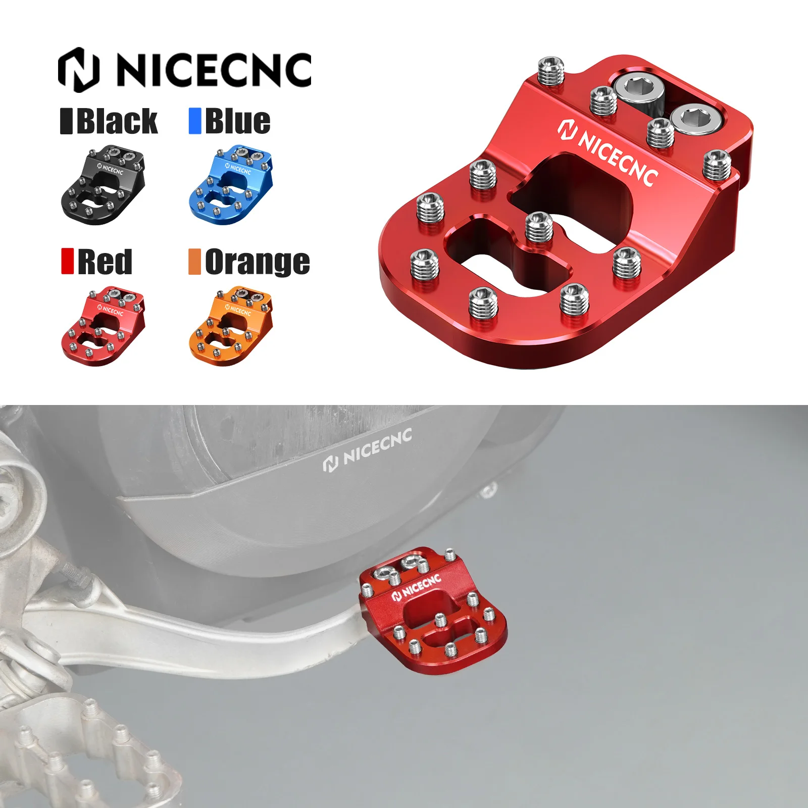 For 18-20 GasGas 250 300 EC XC Dual Control Brake Pedal Step Tip for Beta 200 250 300 390 430 450 480 500 RR XTrainer 300 13-24
For 18-20 GasGas 250 300 EC XC Dual Control Brake Pedal Step Tip for Beta 200 250 300 390 430 450 480 500 RR XTrainer 300 13-24