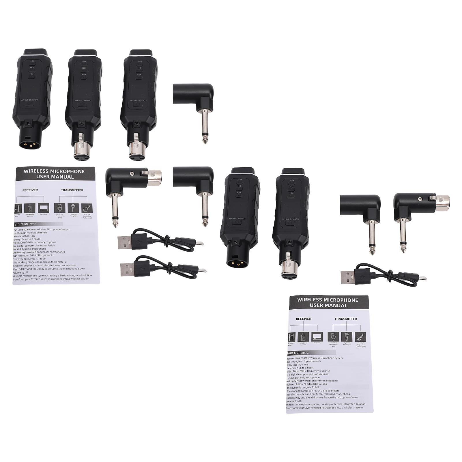 Микрофон, беспроводной Xlr-передатчик и приемник, динамический конденсаторный микрофон для звукового микшера, электрогитара, бас, перезаряжаемая беспроводная связь
Микрофон, беспроводной Xlr-передатчик и приемник, динамический конденсаторный микрофон для звукового микшера, электрогитара, бас, перезаряжаемая беспроводная связь