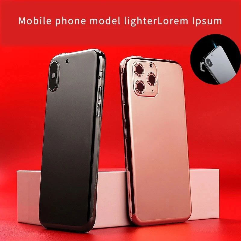 Personalized and Creative Mobile Phone Design with Lighting Portable Windproof Straight Flame Lighter Men's Smoking Gift
Personalized and Creative Mobile Phone Design with Lighting Portable Windproof Straight Flame Lighter Men's Smoking Gift