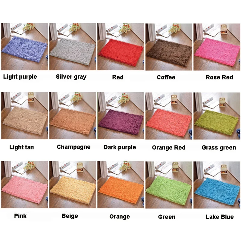 Soft Floor Carpet Non-slip Bathing Room Rug Water Absorption Shaggy Kitchen Rug Door Way Feet Mat Dirt Barrier Cushion Mat Rug
Soft Floor Carpet Non-slip Bathing Room Rug Water Absorption Shaggy Kitchen Rug Door Way Feet Mat Dirt Barrier Cushion Mat Rug