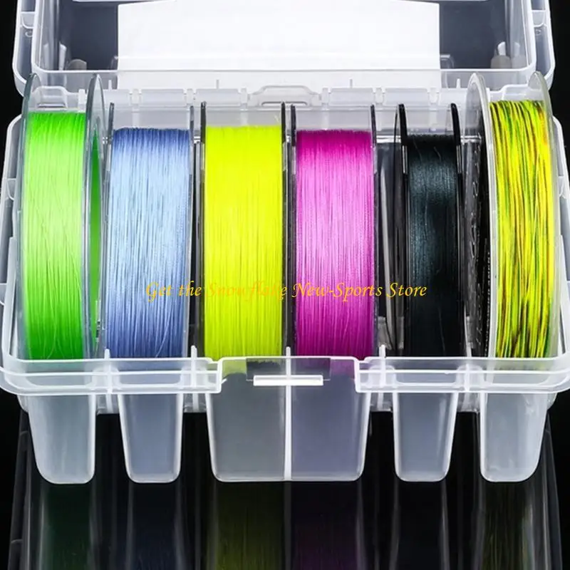E56D Fishing Accessories Line Hook Storage Box Fishing Tool Storage Box Double Sided 6 Compartments Fishing Gear Line Box
E56D Fishing Accessories Line Hook Storage Box Fishing Tool Storage Box Double Sided 6 Compartments Fishing Gear Line Box