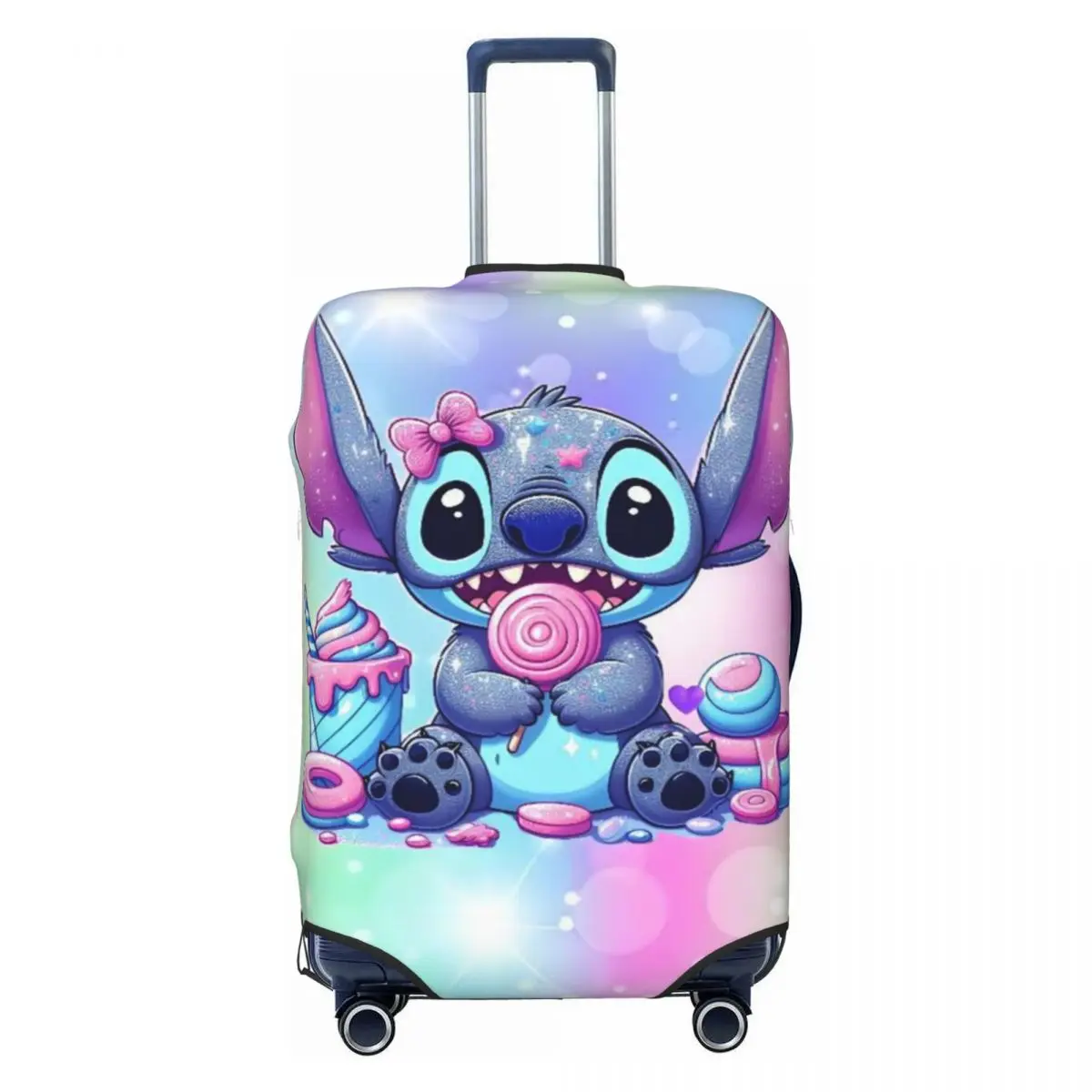 Custom Stitch Anime Printed Luggage Cover Elastic Cute Cartoon Classic Movie Travel Suitcase Protective Covers Fits 18-32 Inch
Custom Stitch Anime Printed Luggage Cover Elastic Cute Cartoon Classic Movie Travel Suitcase Protective Covers Fits 18-32 Inch