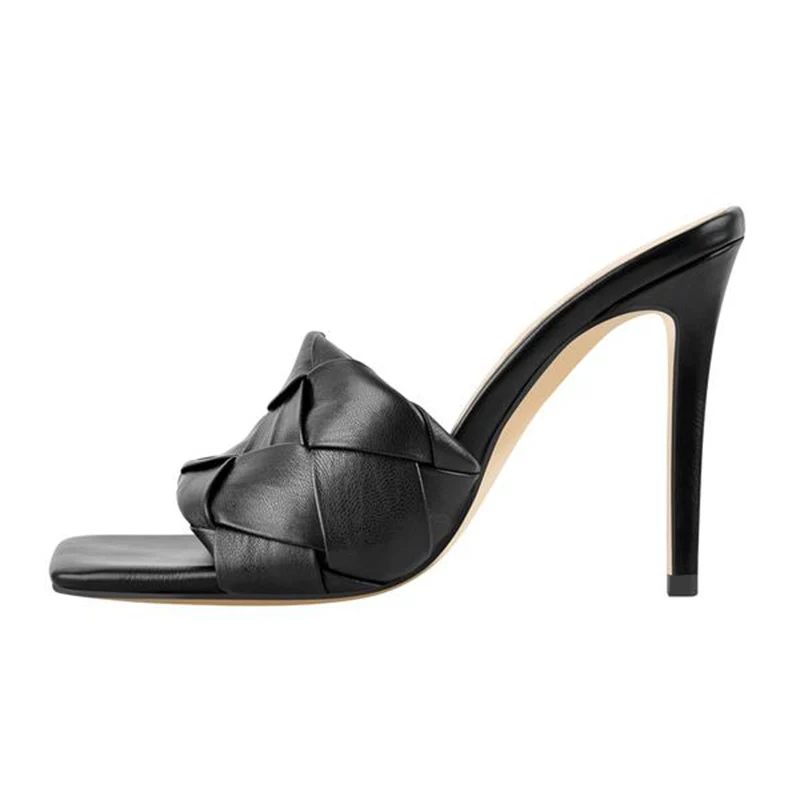 Summer Mules Sandals for Women 2023 New Square Toe Black Slippers White Dress Shoes Ladies Large Size Slides 34-46 Party Heels
Summer Mules Sandals for Women 2023 New Square Toe Black Slippers White Dress Shoes Ladies Large Size Slides 34-46 Party Heels