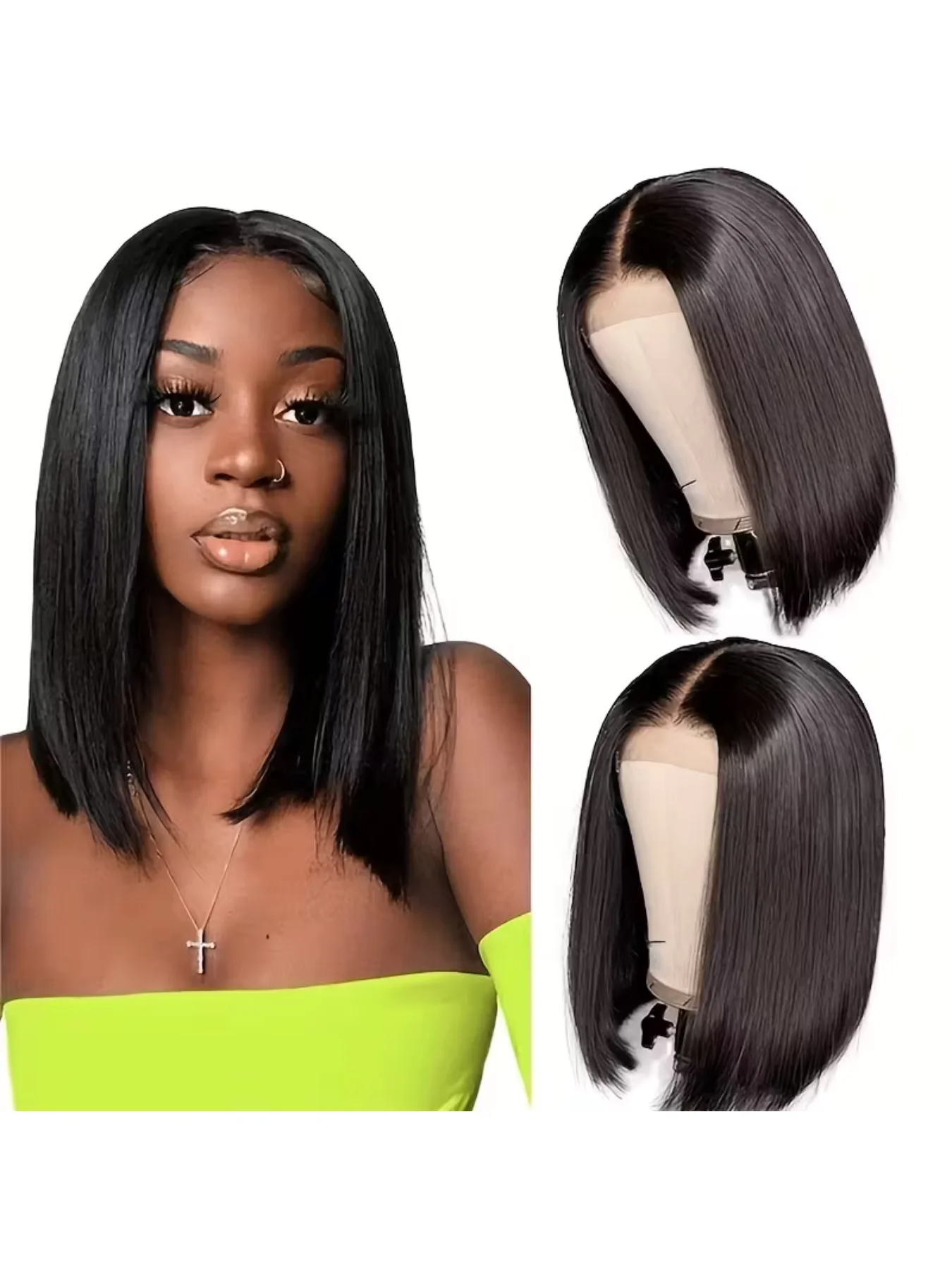 Black Bob Wig Human Hair 13×4 Lace Font Wigs Straight BOB Wig Short Hair Wig Elegant Straight Hair Wig 8-14 Inch 180% Density Hu
Black Bob Wig Human Hair 13×4 Lace Font Wigs Straight BOB Wig Short Hair Wig Elegant Straight Hair Wig 8-14 Inch 180% Density Hu