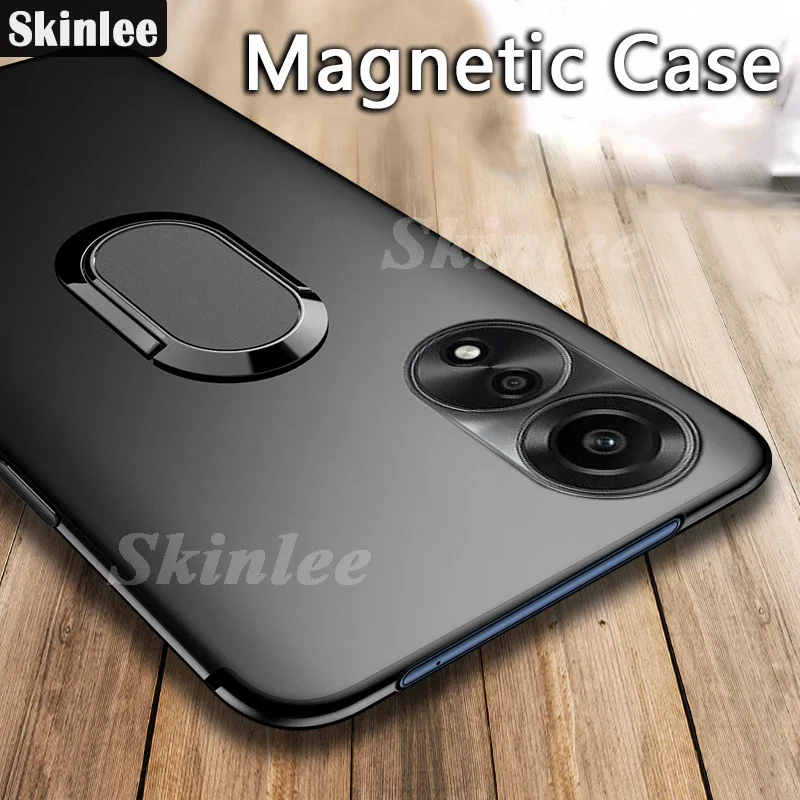 Skinlee For OPPO A78 4G NFC Case With Holder Ring Solid Color Silicone Matte Shell For OPPO A18 A38 A58 A98 5G Back Coque
Skinlee For OPPO A78 4G NFC Case With Holder Ring Solid Color Silicone Matte Shell For OPPO A18 A38 A58 A98 5G Back Coque