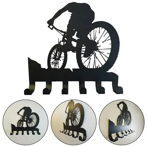 Key Holder Wall Large Bicycle Pattern Riding 6-hooks Wall Hanger Organizer for Glasses Clothes Riding Accessories Wall Decor
Key Holder Wall Large Bicycle Pattern Riding 6-hooks Wall Hanger Organizer for Glasses Clothes Riding Accessories Wall Decor