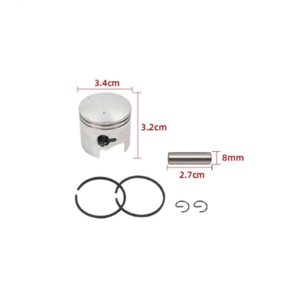 Cylinder for Piston For Kit Engine Component Replacement for Chain Saws with Minimum 25cc Displacement Chrome Coating
Cylinder for Piston For Kit Engine Component Replacement for Chain Saws with Minimum 25cc Displacement Chrome Coating