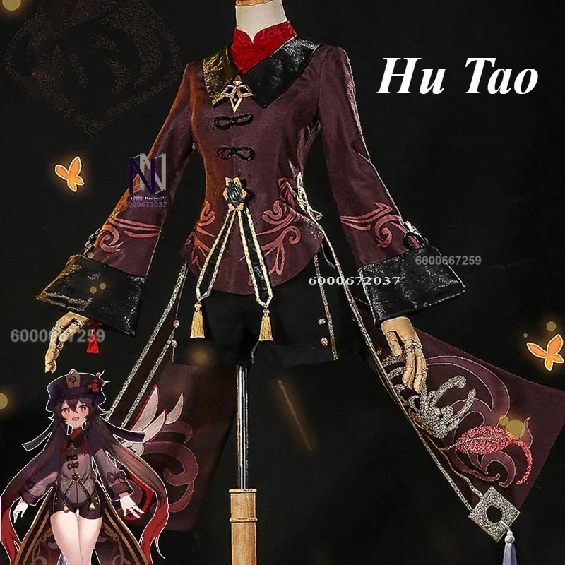 Genshin Impact Game Hu Tao Cosplay Costume for Women Rich and Magnificent Game Suit Halloween Party Full Set Uniform Outfit
Genshin Impact Game Hu Tao Cosplay Costume for Women Rich and Magnificent Game Suit Halloween Party Full Set Uniform Outfit