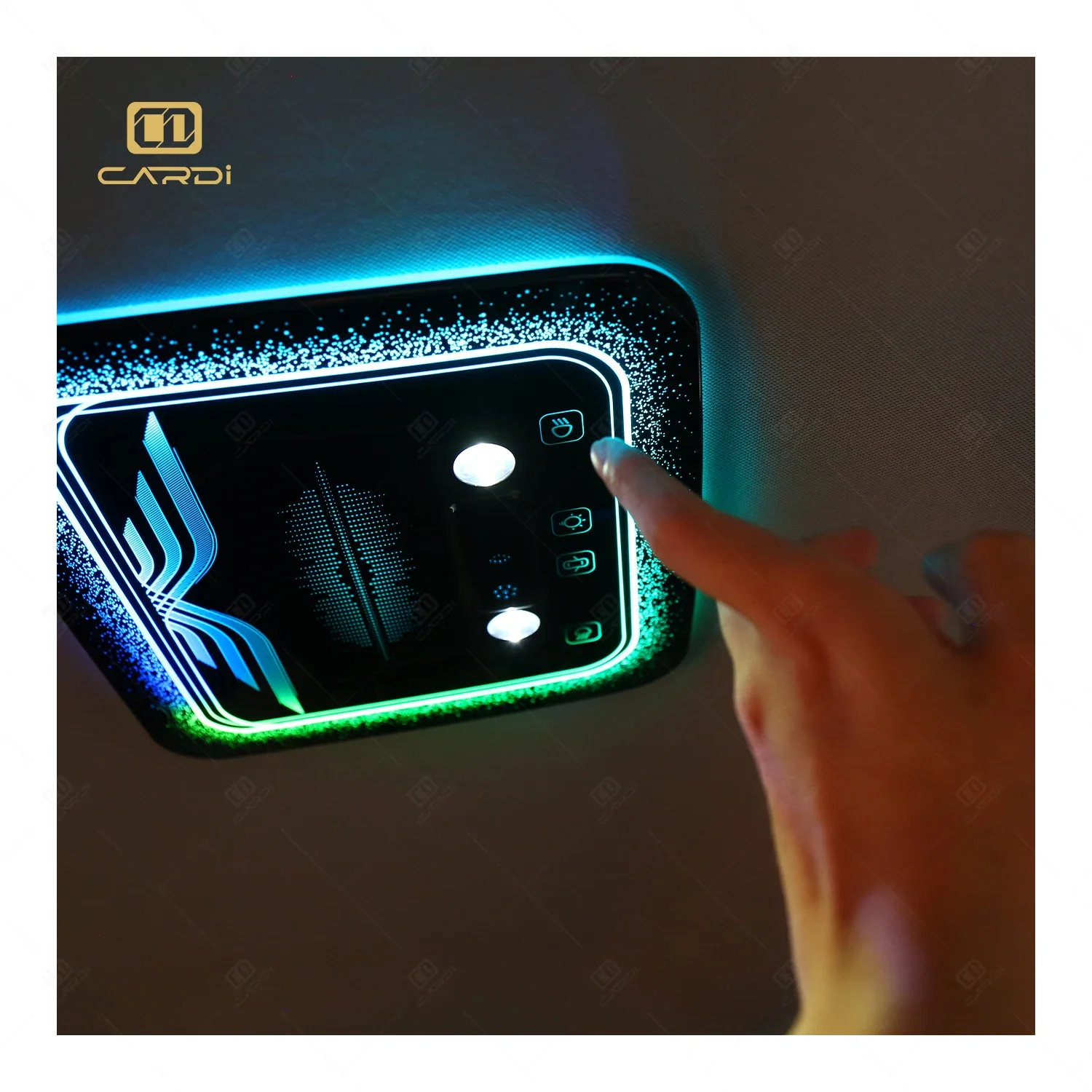 Car Universal Roof Light D20 'CARDI' Adjustable Car Reading Lamp with Touch Control for Car Interior Dynamic Ambient Light
Car Universal Roof Light D20 'CARDI' Adjustable Car Reading Lamp with Touch Control for Car Interior Dynamic Ambient Light