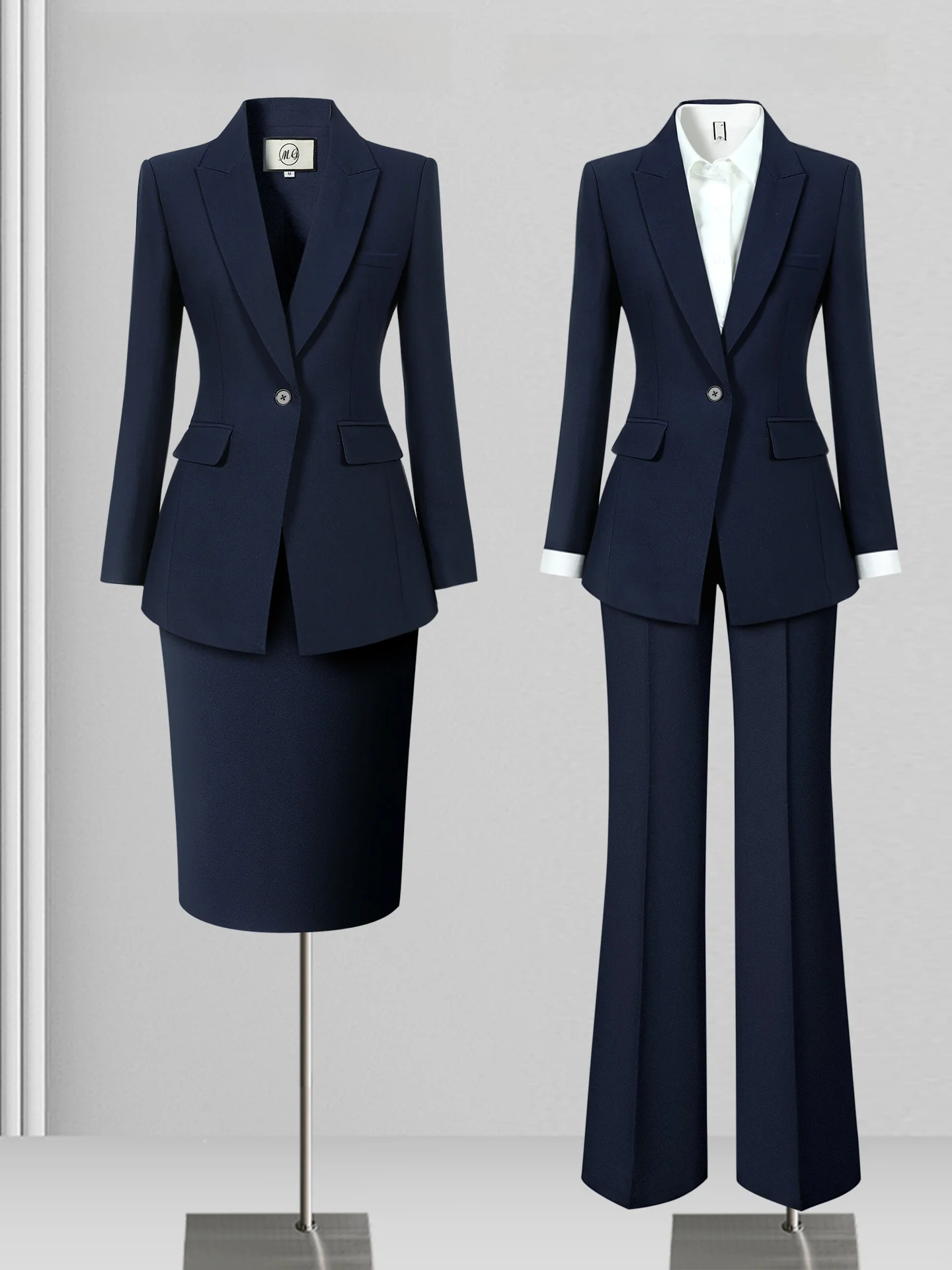 Professional Women's Suit Set Interview Formal Wear Hotel Front Desk Work Uniform Sales Office Jewelry Store Spring Autumn
Professional Women's Suit Set Interview Formal Wear Hotel Front Desk Work Uniform Sales Office Jewelry Store Spring Autumn
