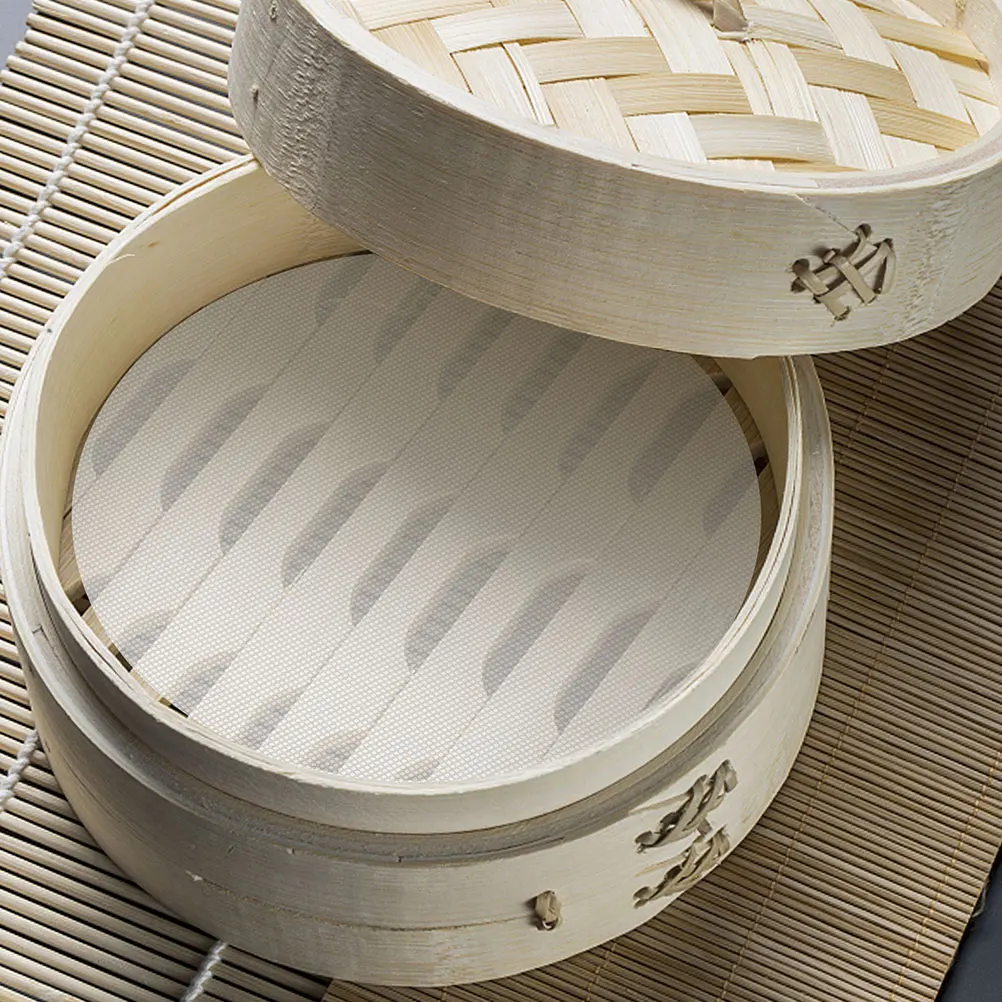 10 Pcs Round Silicone Steamer Liners Non Stick Food Grade Reusable Baking Mats for Rice Cooker Dumplings Steamers
10 Pcs Round Silicone Steamer Liners Non Stick Food Grade Reusable Baking Mats for Rice Cooker Dumplings Steamers
