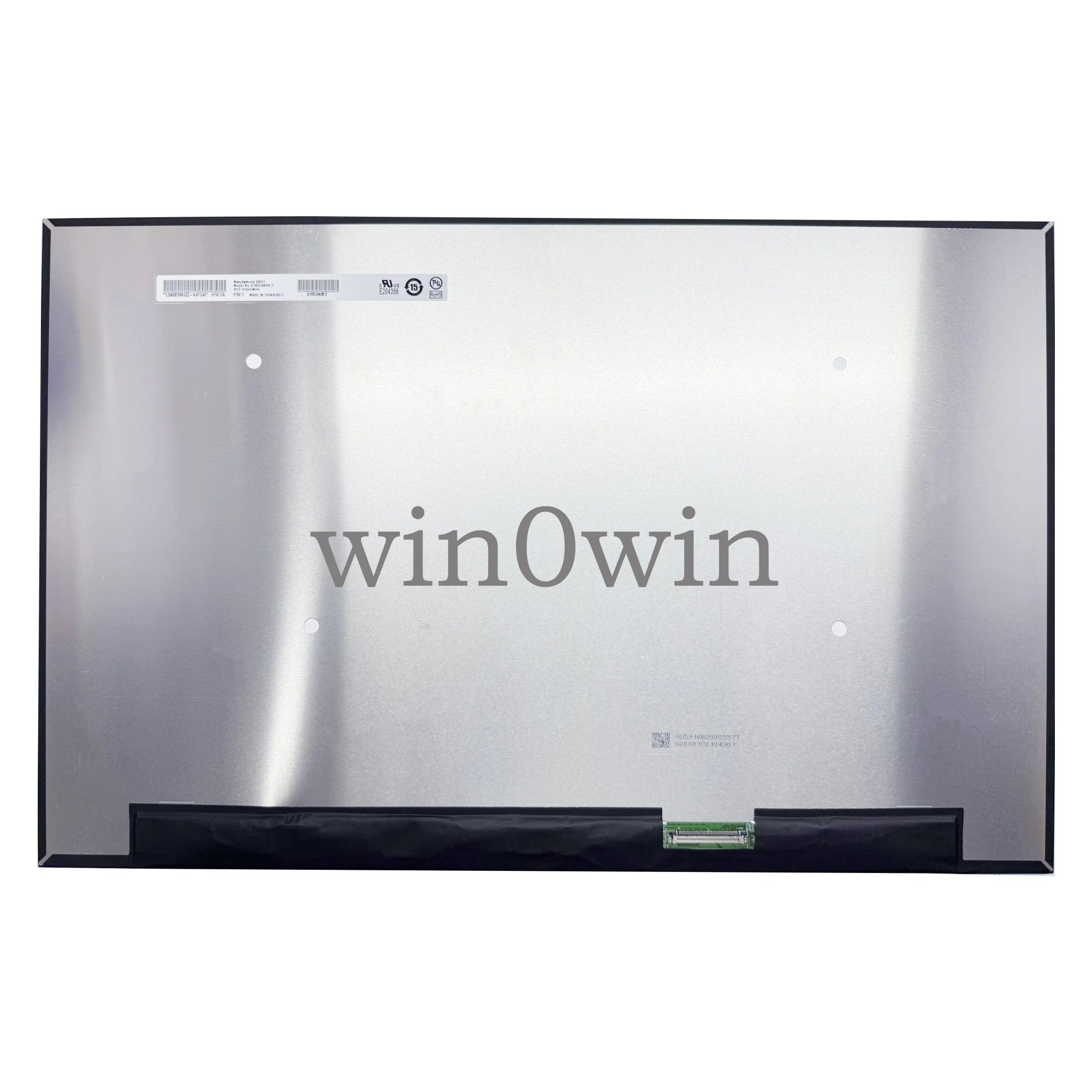 B160UAN08.3 1920X1200 40 pins 16.0 inch Laptop LED LCD Replacement Screen Display 180Hz
B160UAN08.3 1920X1200 40 pins 16.0 inch Laptop LED LCD Replacement Screen Display 180Hz
