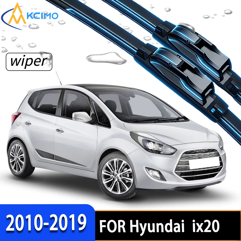 High Performance Front Windscreen Wipers with Durable High-Density Rubber, Custom Fit for Hyundai ix20 JC 2010-2019
High Performance Front Windscreen Wipers with Durable High-Density Rubber, Custom Fit for Hyundai ix20 JC 2010-2019