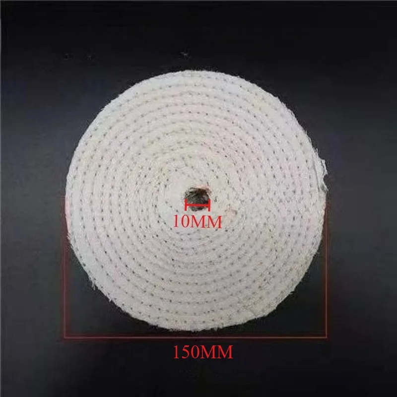 6Inch 150mm Buffing Polishing Wheel Buff Pads Cotton Cloth Jewelry Polishing Grinder Pad For Scratch Removal
6Inch 150mm Buffing Polishing Wheel Buff Pads Cotton Cloth Jewelry Polishing Grinder Pad For Scratch Removal