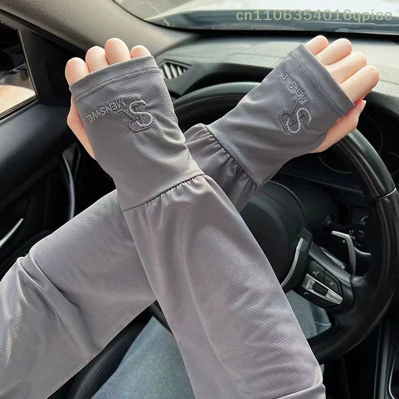 1 Pair Letter Loose Ice Arm Sleeves Women Sunscreen Elastic Driving Gloves Outdoor UV Protection Arm Cover Sleeves Comfortable
1 Pair Letter Loose Ice Arm Sleeves Women Sunscreen Elastic Driving Gloves Outdoor UV Protection Arm Cover Sleeves Comfortable