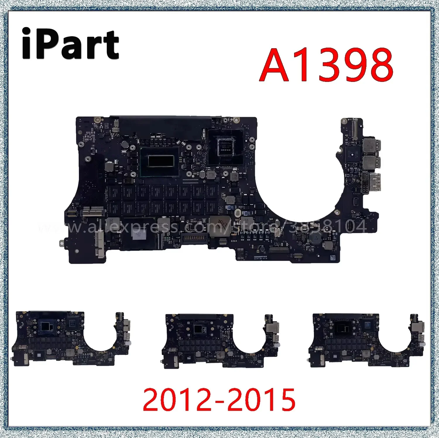 For MacBook Pro 15" A1398 Logic Board 820-3332-A 820-3787-A 820-3662-A 820-00138-A 820-00163-A 2012-2015 Year Motherboard
For MacBook Pro 15" A1398 Logic Board 820-3332-A 820-3787-A 820-3662-A 820-00138-A 820-00163-A 2012-2015 Year Motherboard