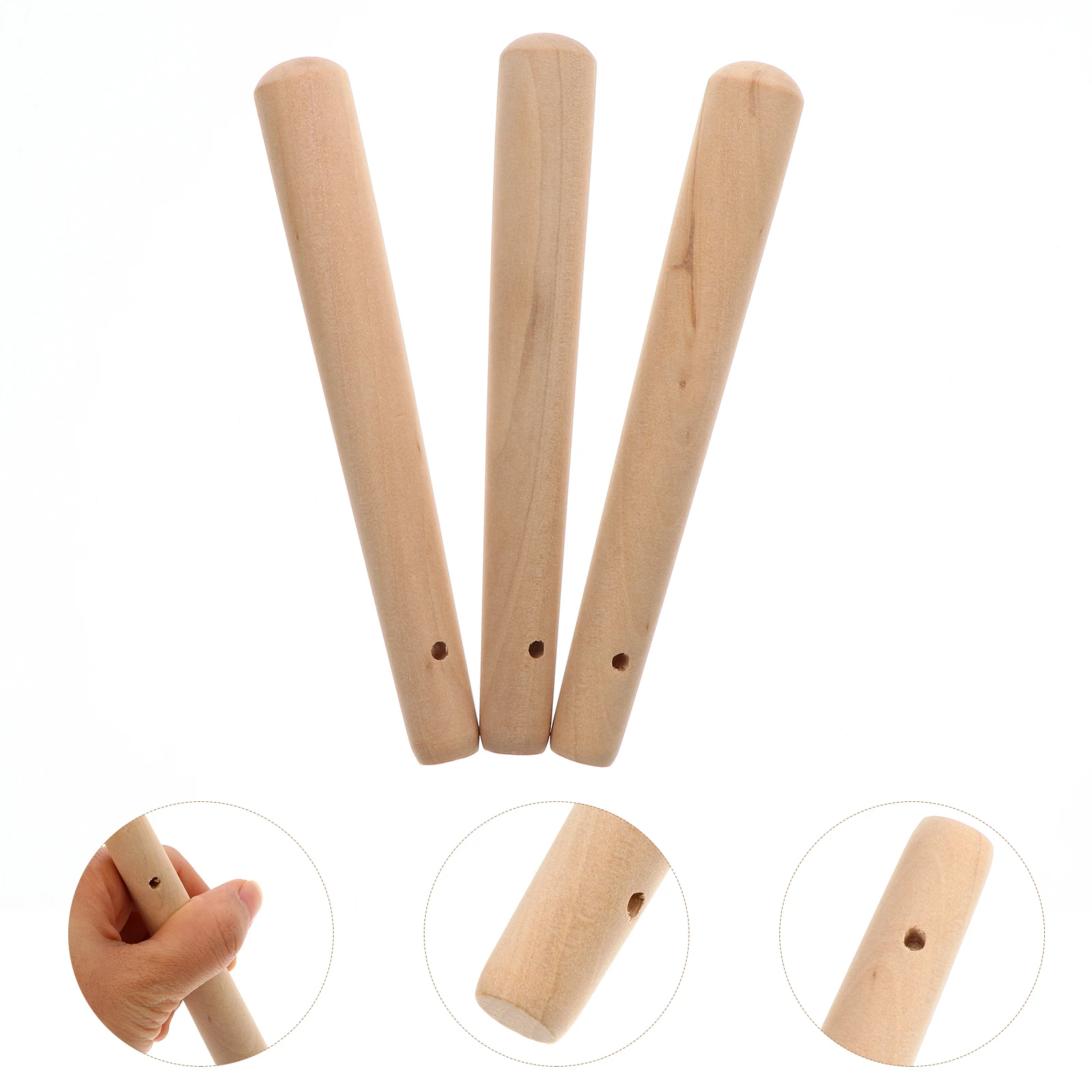 3 Pcs Wooden Muddler Durable Long H Masher Grinding Rod Pestle Medicine Grinder Suitable Canning Sauces Soup Purees
3 Pcs Wooden Muddler Durable Long H Masher Grinding Rod Pestle Medicine Grinder Suitable Canning Sauces Soup Purees