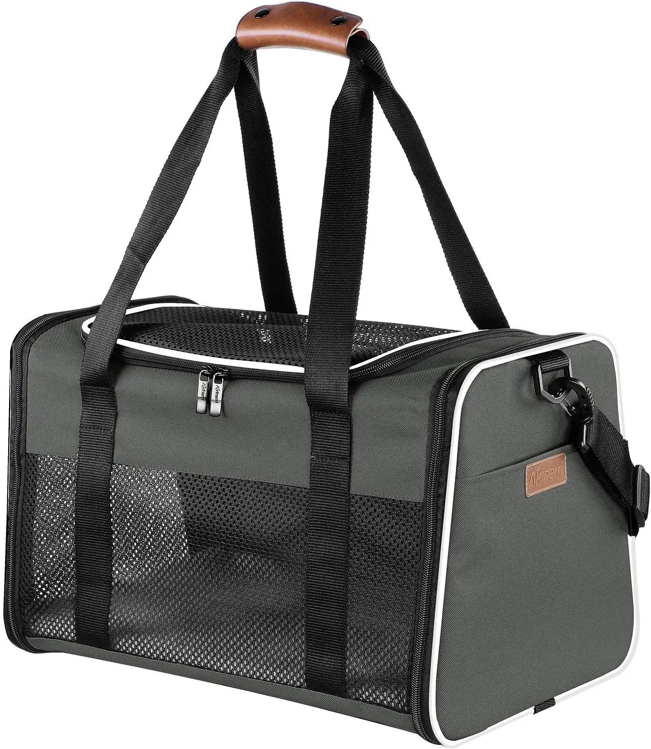 Cat Carrier - Portable Foldable Dog Pet Carrier, Soft-Sided Pet Bag up to 15 Lbs, Airline Approved Travel Puppy Carrier
Cat Carrier - Portable Foldable Dog Pet Carrier, Soft-Sided Pet Bag up to 15 Lbs, Airline Approved Travel Puppy Carrier