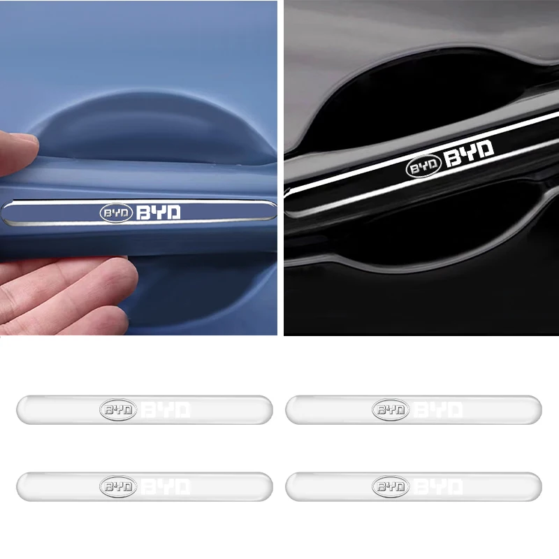 4pcs Transparent Car Door Handle Anti Scratches Sticker Protector Film for BYD Tang F3 E6 Atto Yuan Plus Song G3 Car Accessories
4pcs Transparent Car Door Handle Anti Scratches Sticker Protector Film for BYD Tang F3 E6 Atto Yuan Plus Song G3 Car Accessories