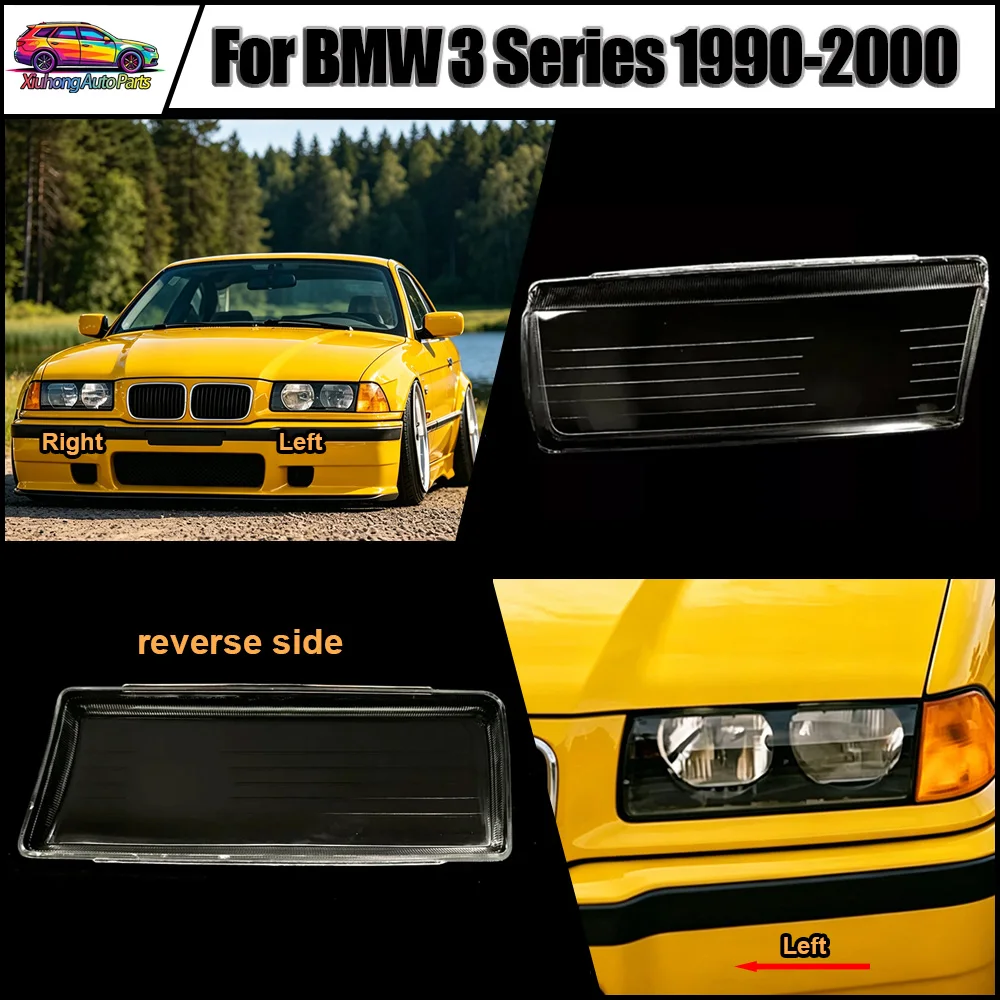 Headlight Shell Transparent Lens Plexiglass Replace Original Lampshade For 1990-1993 1994 1995-2000 BMW 3 Series Headlamp Cover
Headlight Shell Transparent Lens Plexiglass Replace Original Lampshade For 1990-1993 1994 1995-2000 BMW 3 Series Headlamp Cover